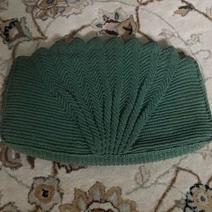 Vintage crocheted clutch